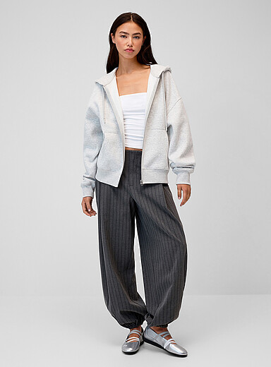 Twik Patterned Black Dressy jogger <b>Arlo fit</b> for women
