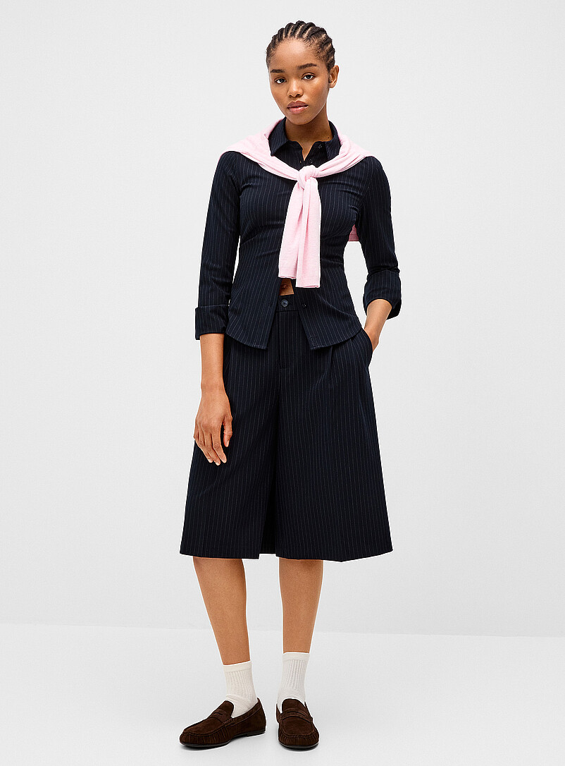 Double-pleated dress Bermuda short | Twik | Shop Women's Bermuda