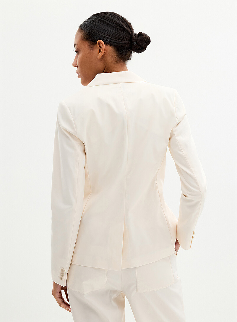 Satiny patch-pocket blazer product image 3