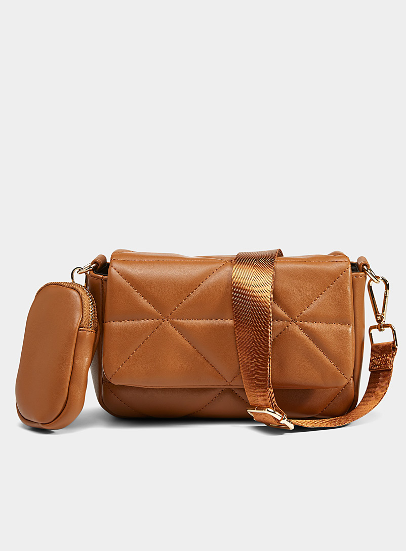 Petite Pochette Beige Style Croco - Simili Cuir, Sac De Soirée, Neuf Sans étiquette