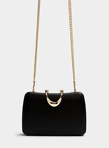Gold-clasp minaudière | Simons | Shop Women's Clutch Bags Online in ...