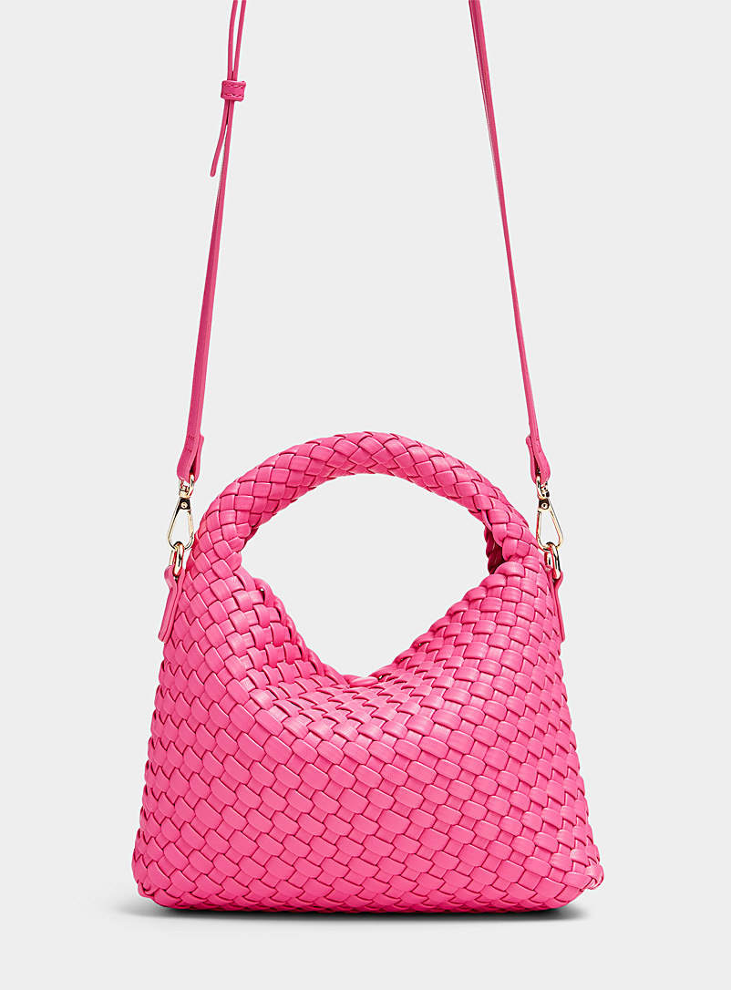 Small basket-weave-style bag | Simons | Shop Women%u2019s Evening