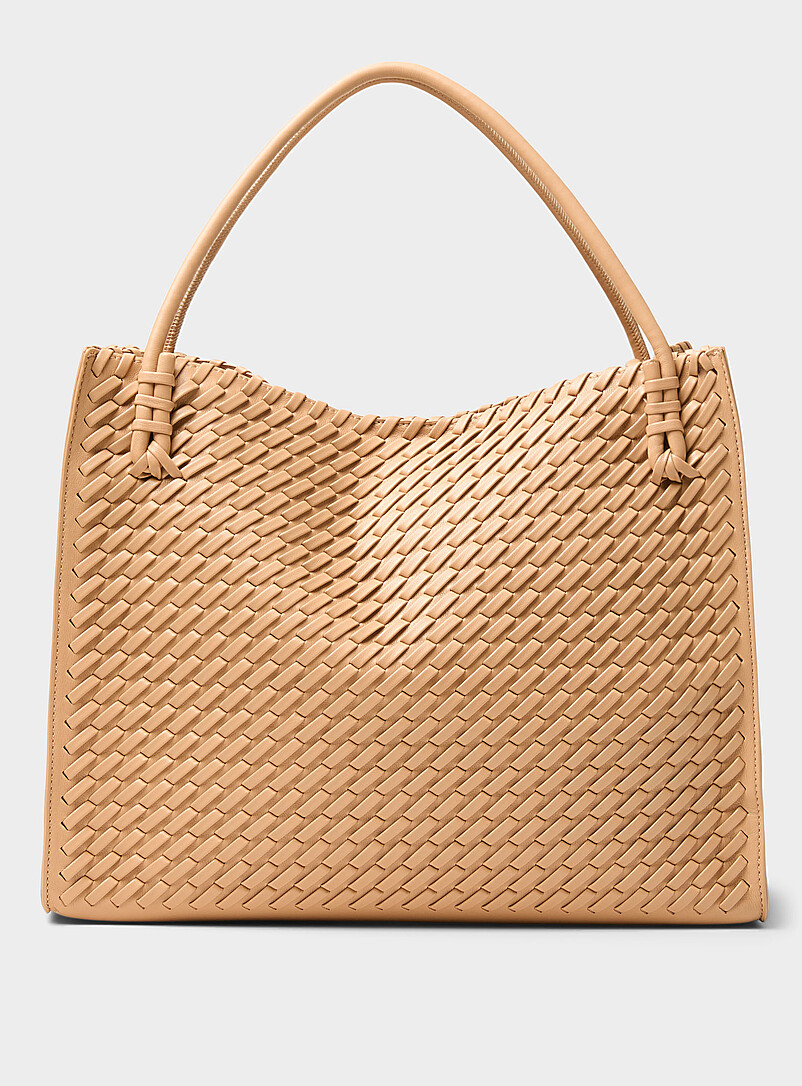 Braided Square Tote Bag