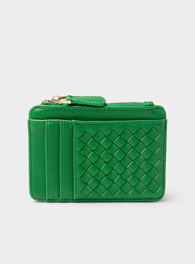Basketweave Card Holder