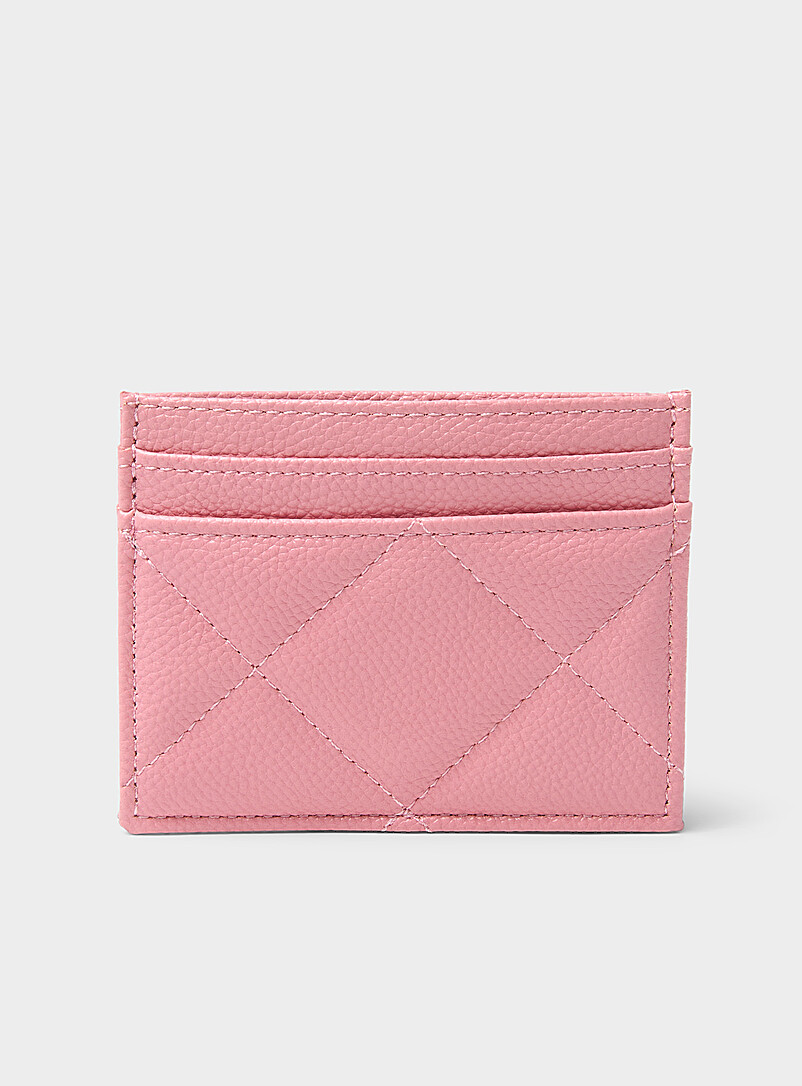 Quilted Diamond Card Holder