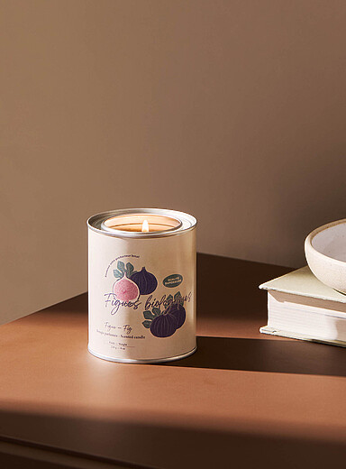 Simons Maison: La bougie parfum&eacute;e minipot de peinture Voir nos fragrances offertes Figue