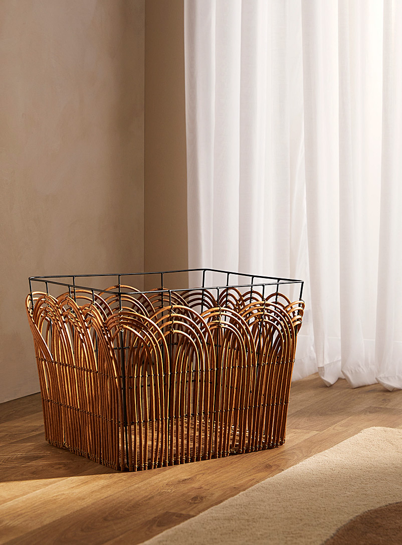 Simons Maison Assorted Openwork arches basket