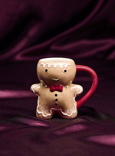 La tasse bonhomme pain d'&eacute;pice <b>Collection de No&euml;l</b>