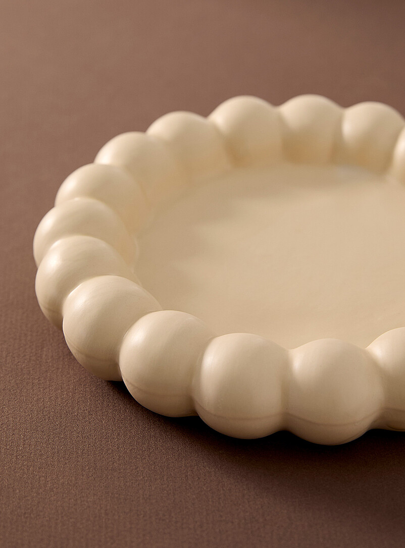Embossed edge round tray product image 2