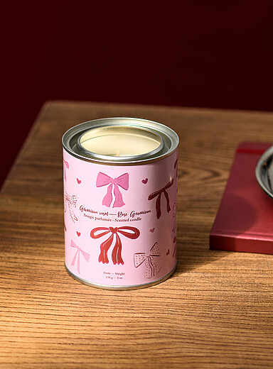 La bougie parfum&eacute;e minipot de peinture Voir nos fragrances offertes