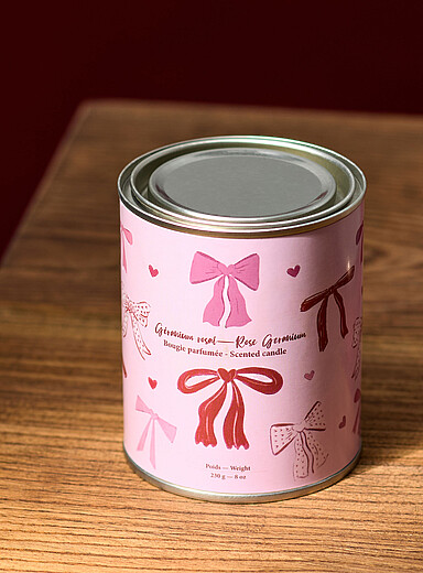 La bougie parfum&eacute;e minipot de peinture Voir nos fragrances offertes