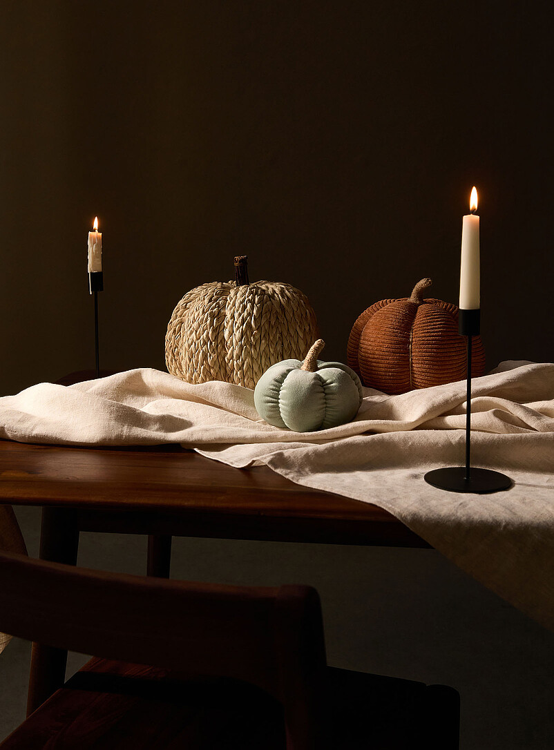 Braided corn leaf pumpkin Halloween Collection product image 3