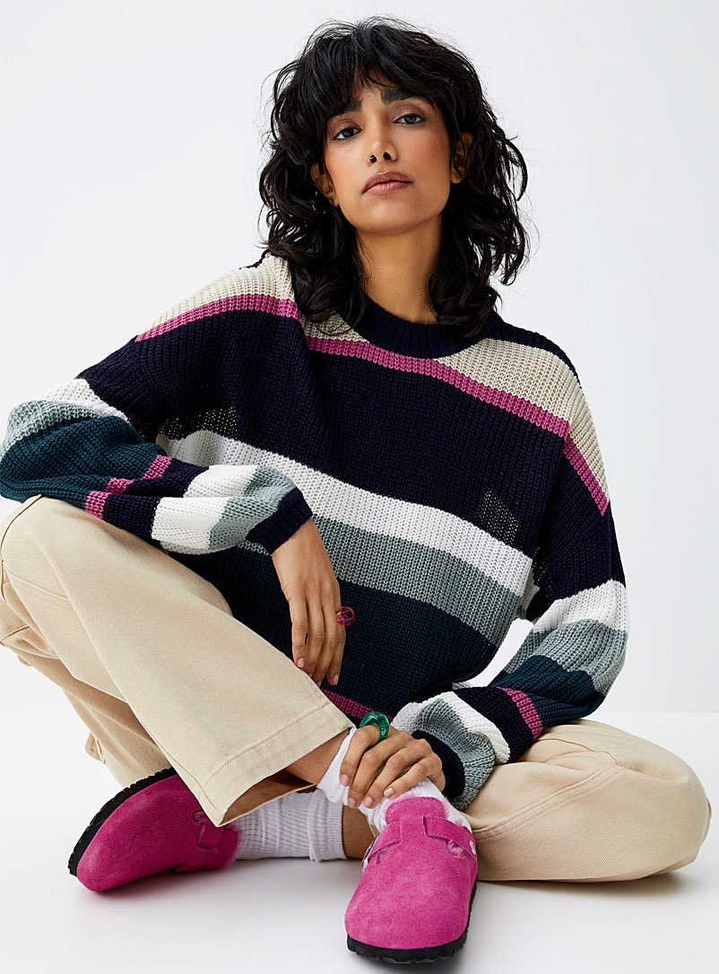Striped & Patterned Sweaters for Women | Simons Canada