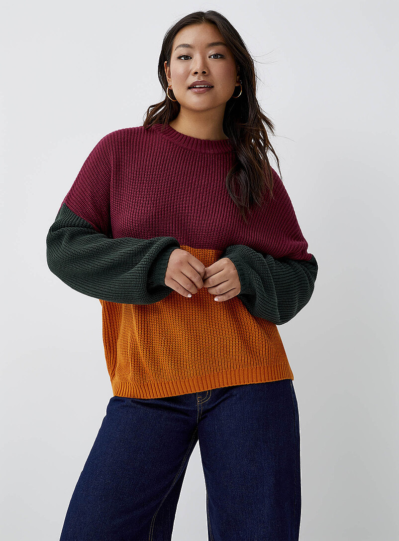 Striped & Patterned Sweaters for Women | Simons Canada
