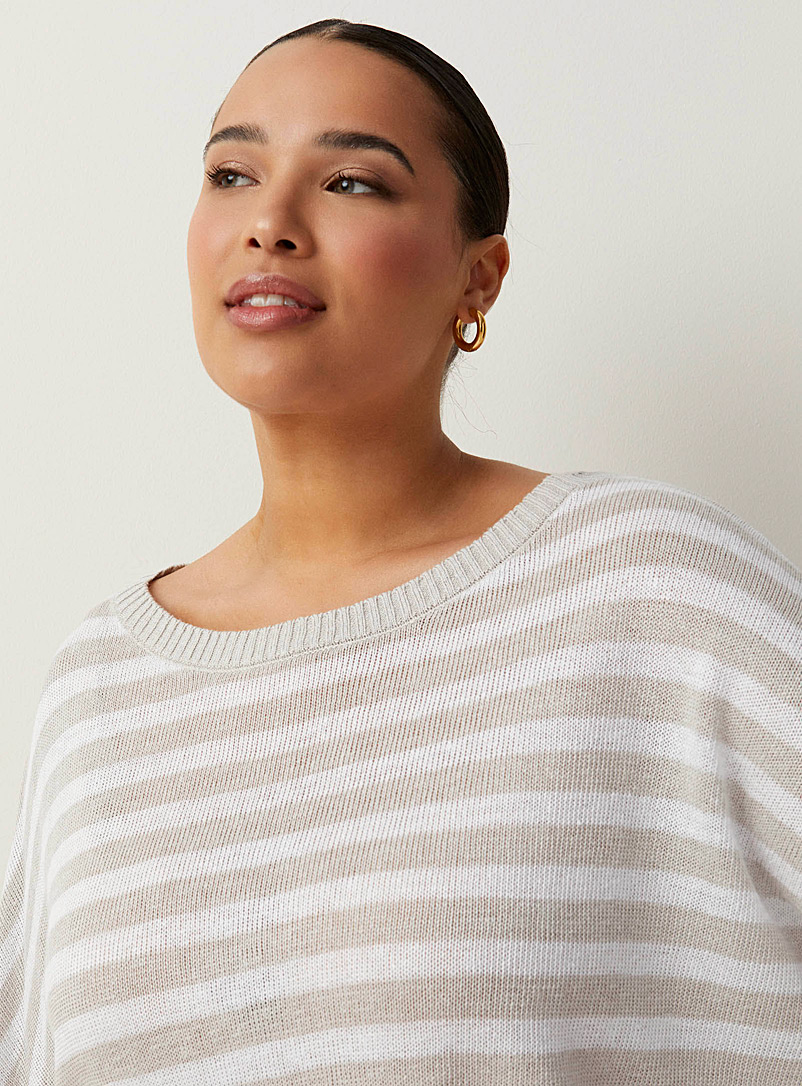 120% LINO - Woman - White - Sweater