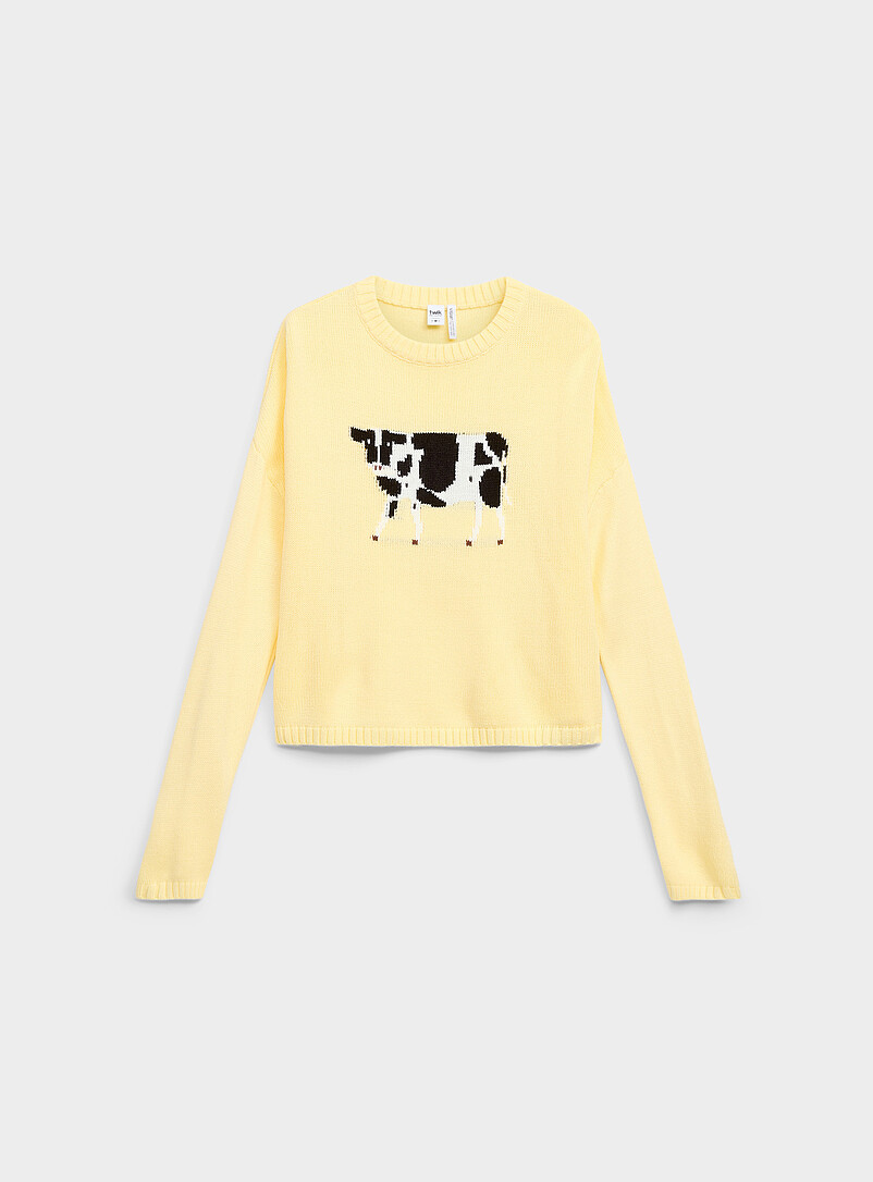 Picture jacquard sweater | Twik | Shop Women's Sweaters and