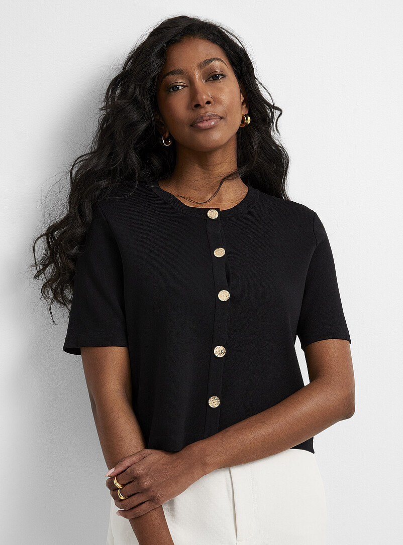 Cardigan Kimono Léger Femme - Manches 3/4 Ouvert Devant - Tissu Doux Et Respirant - Pour été, Plage, Bureau
