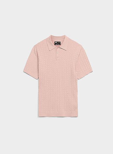 Le polo c&acirc;bles torsad&eacute;s