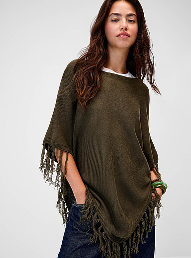 Le poncho frang&eacute;