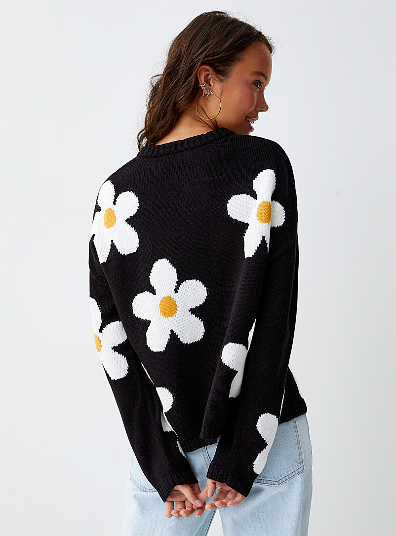 Picture jacquard sweater product image 2