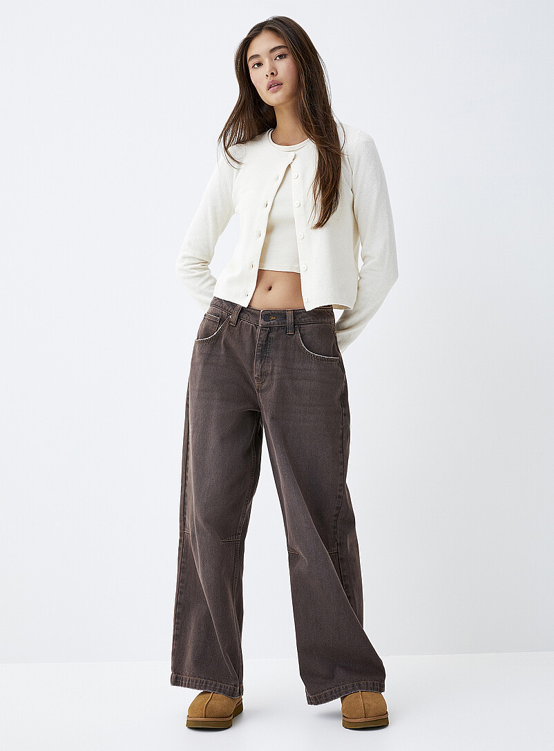 Boxy crew-neck cardigan product image 2