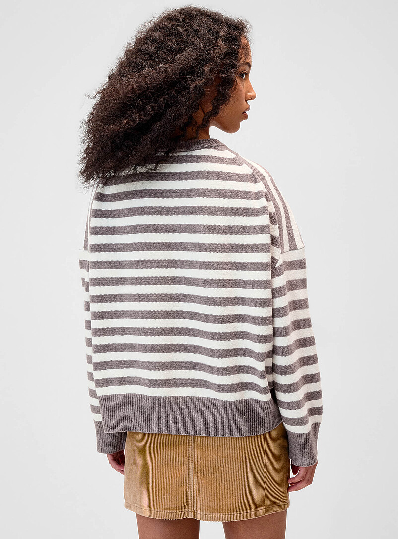 Oversized twin-stripe sweater product image 3