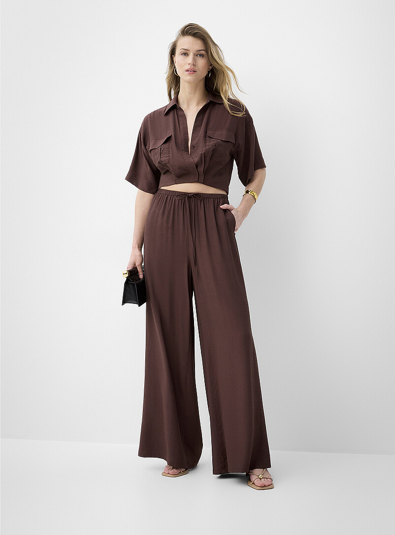 Pantalon Femme Belstaff Horsham Marron - Taille UK 8 - Neuf Avec étiquettes