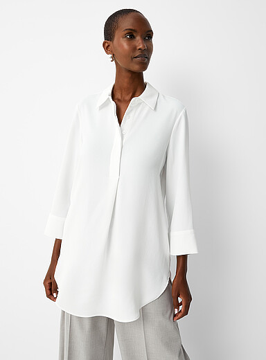 La blouse tunique fluide