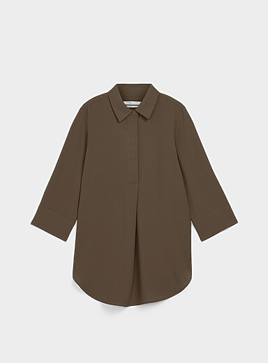 La blouse tunique fluide