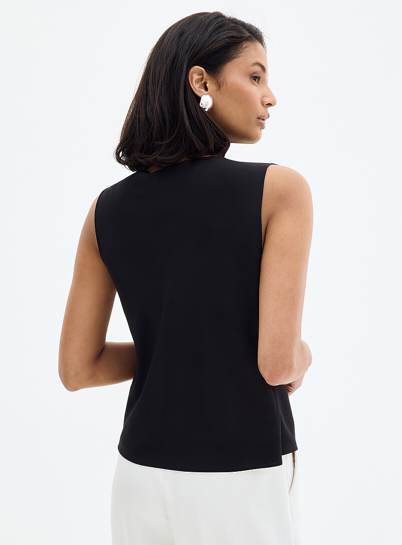 Cowl-neck flowy cami product image 2