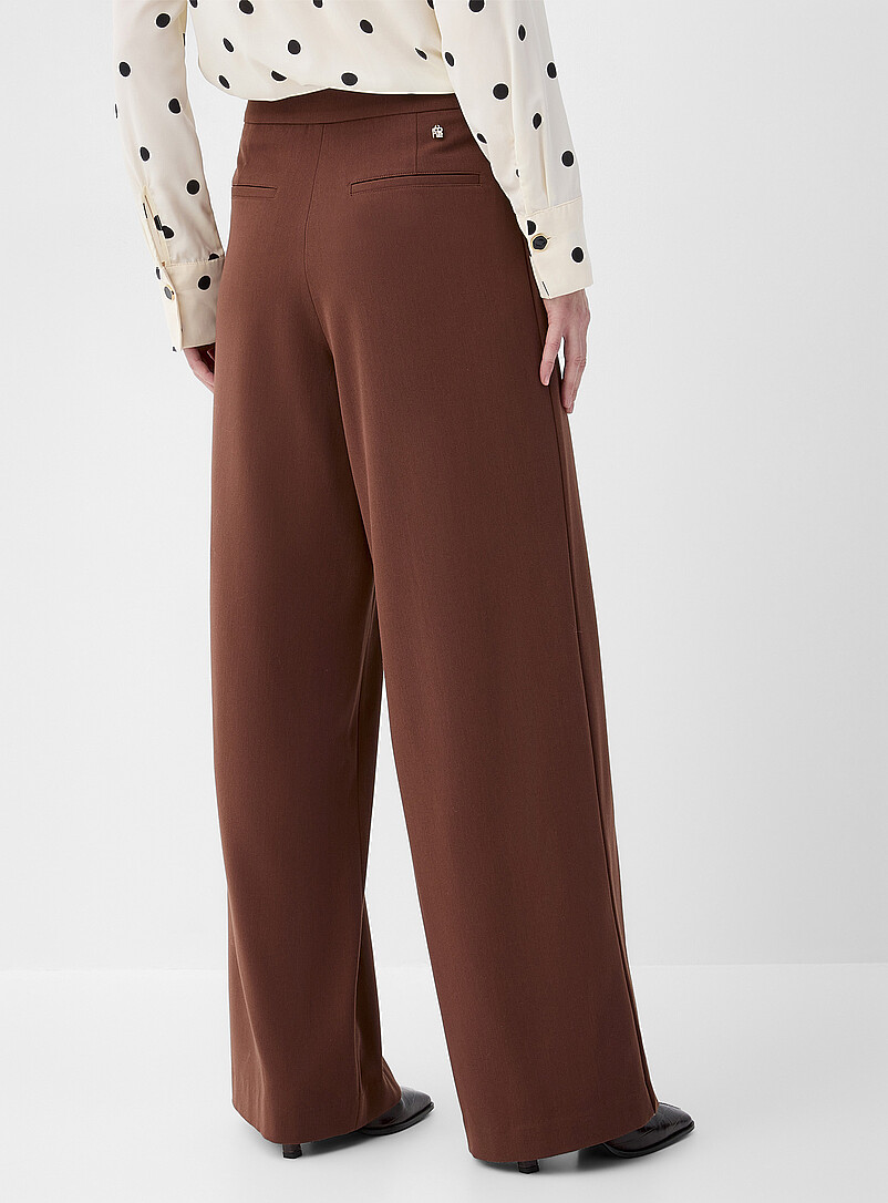 Wrap-style wide-leg pant product image 3