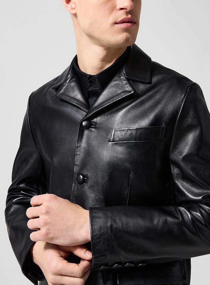 Supple lambskin jacket product image 2