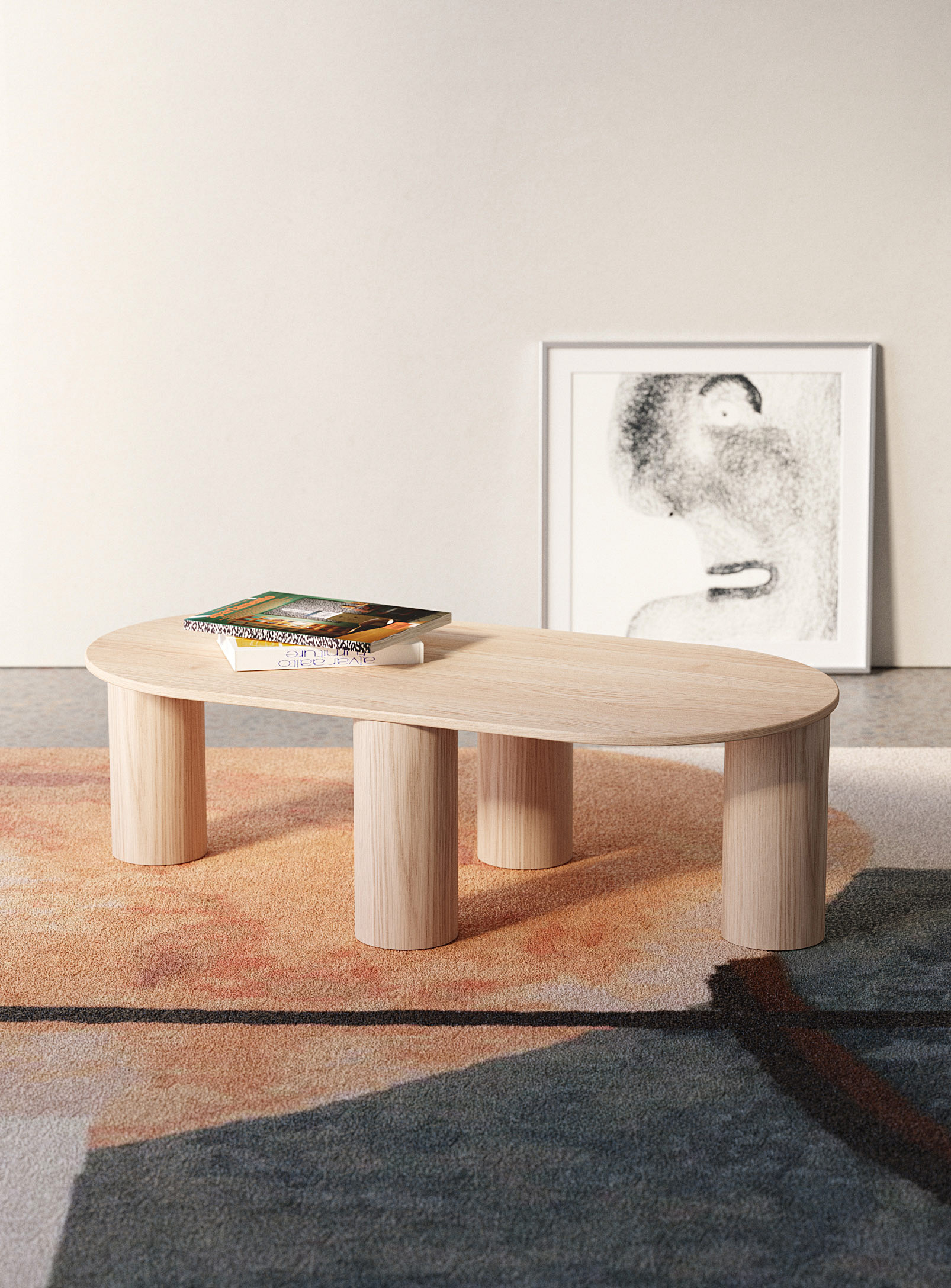 Found M-phant Coffee Table In Assorted