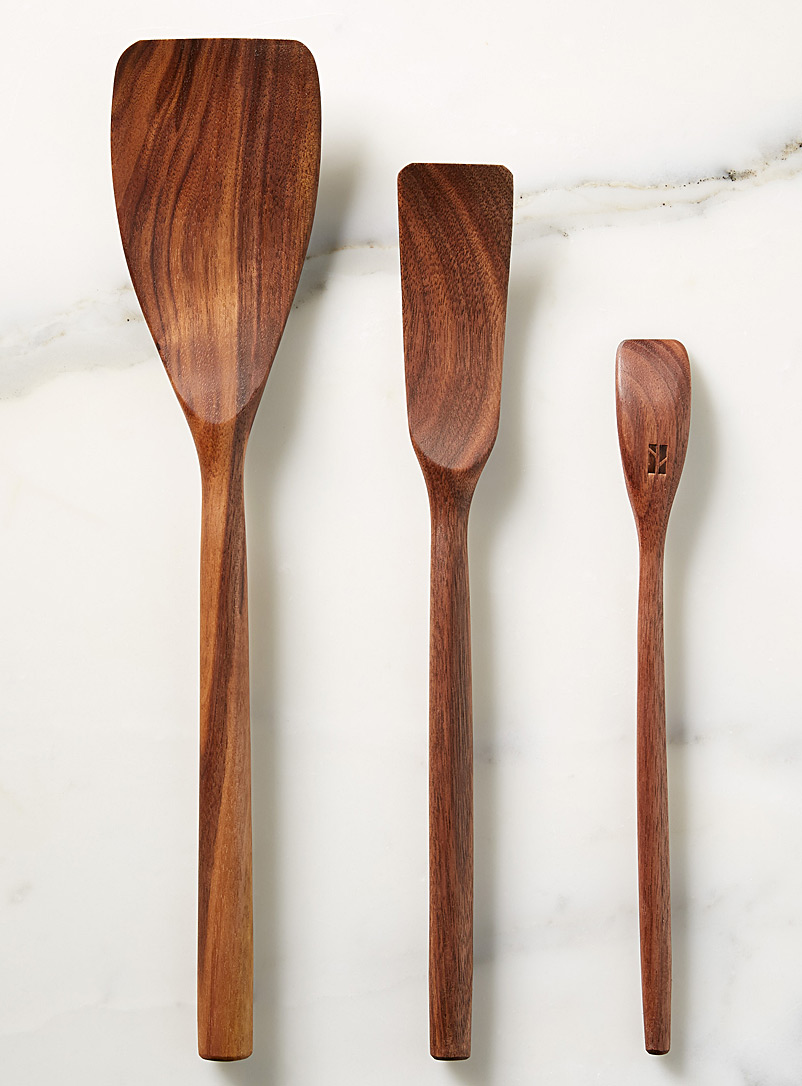 Beau Grain Walnut Functional beauty kitchen utensils Set of 3