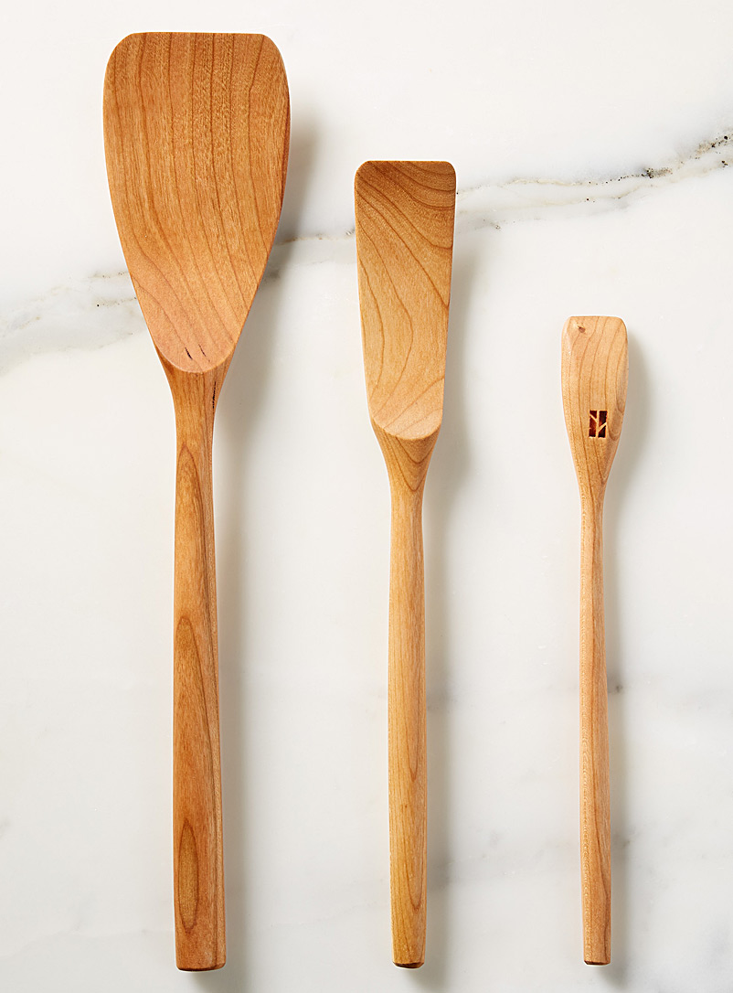 Beau Grain Cherry Wood Functional beauty kitchen utensils Set of 3