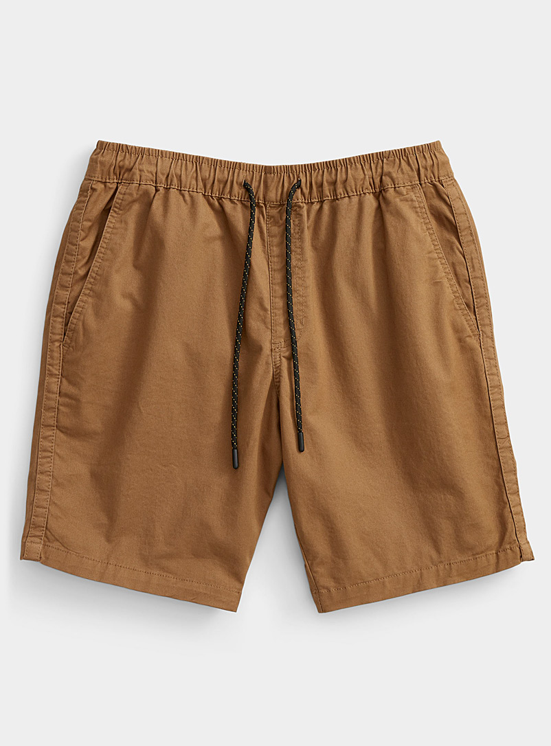 Adjustable comfort-waist organic cotton 