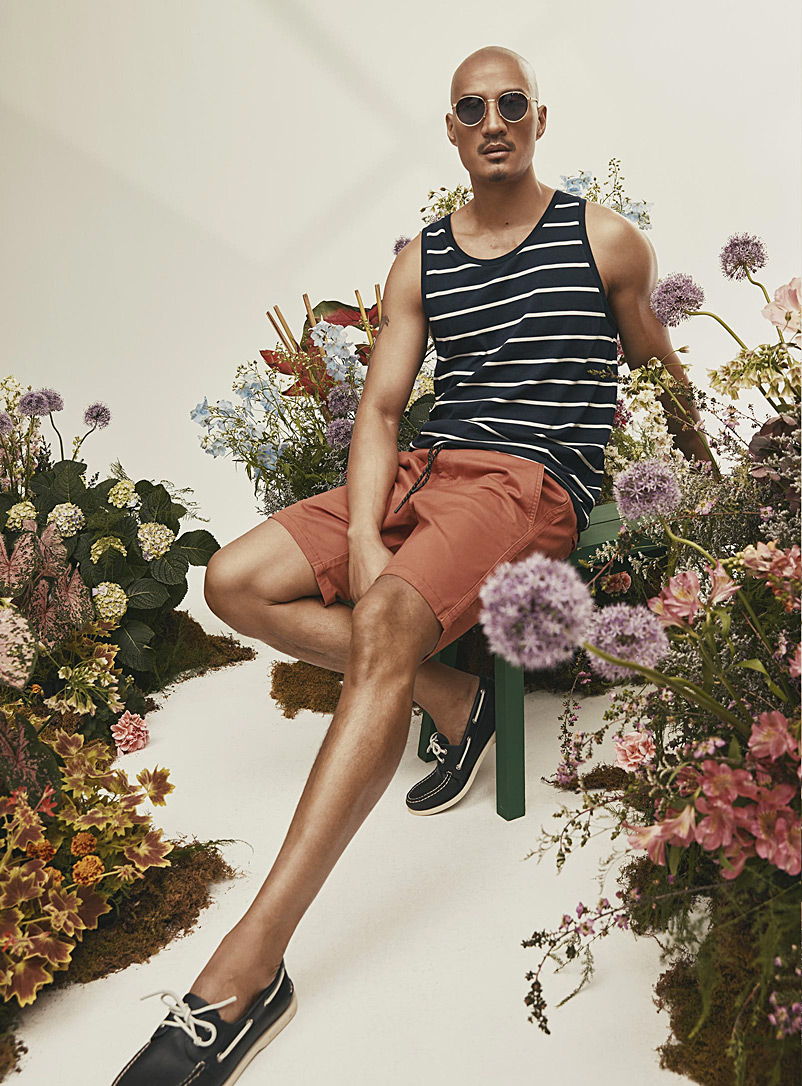 Short Chino Bleu Clair Homme La Maison Blaggio Venili | Espace des marques Short Chino Bleu Clair Homme La Maison Blaggio Venili | Espace des marques