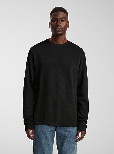 Le t-shirt ottoman col rond