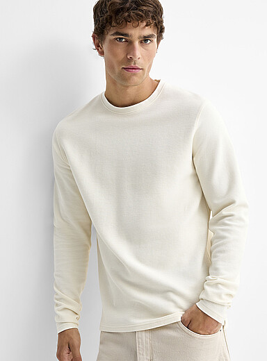 Le t-shirt ottoman col rond