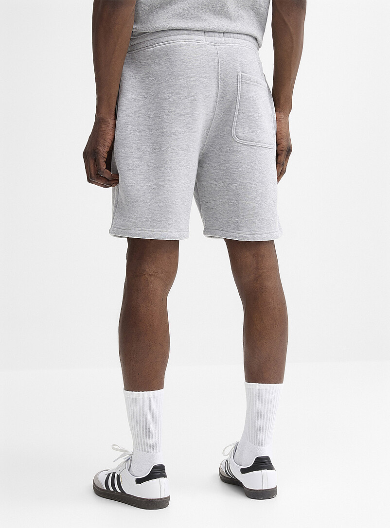Le 31 Black Fleece-lined short <b>Inseam: 7" (18 cm)</b> for men