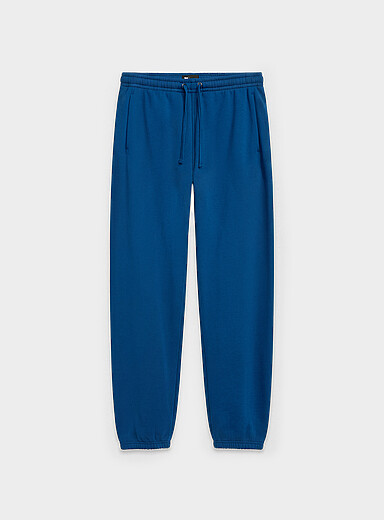 Le 31 Blue Brushed-underside joggers for men