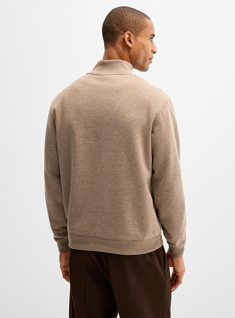 Soft knit zip-neck sweater | Le 31 | | Simons