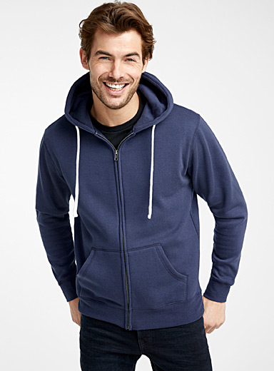 Minimalist zip hoodie | Le 31 | Men's Hoodies & Sweatshirts | Simons