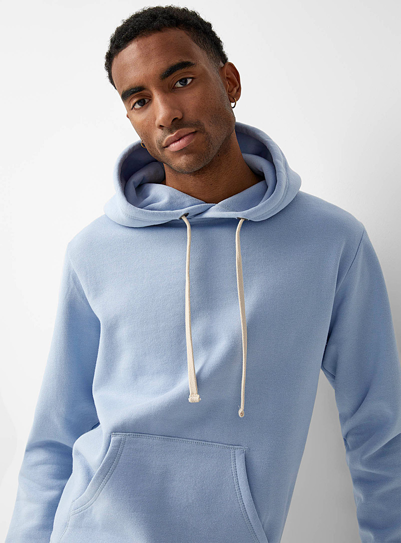 Le 31 Dark Blue Eco-friendly minimalist hoodie for men