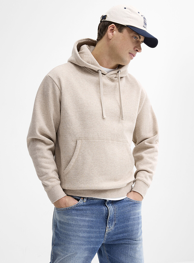 Brushed-underside hoodie product image 2