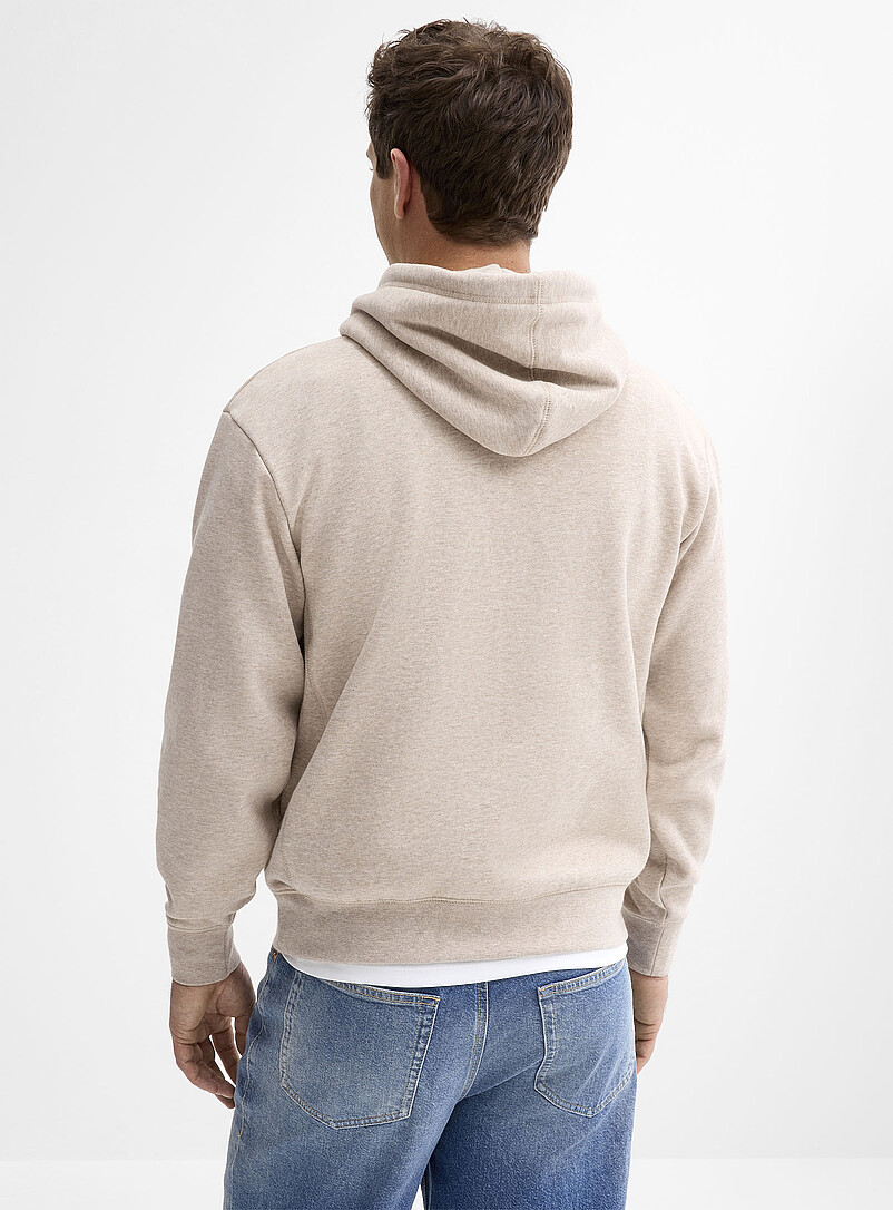 Brushed-underside hoodie product image 3