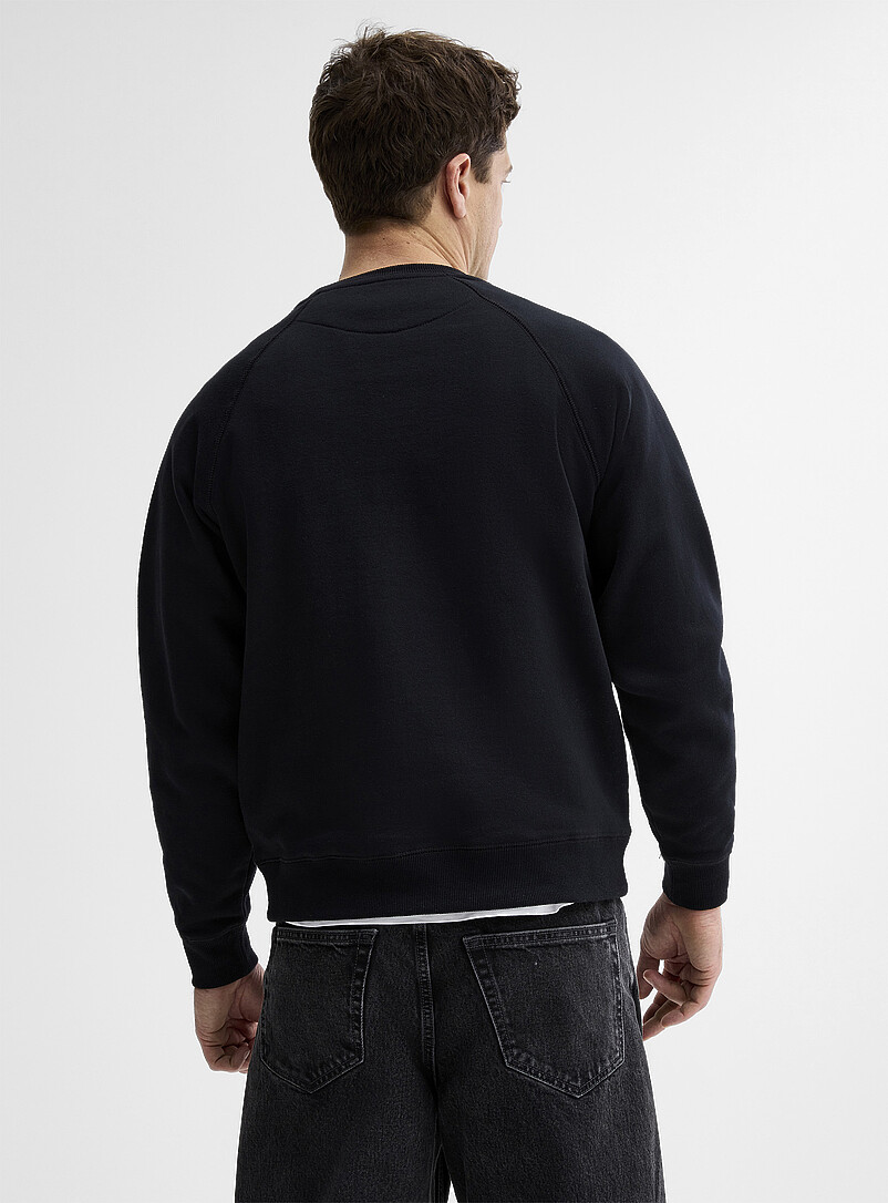 Fleece-underside raglan sweatshirt product image 2
