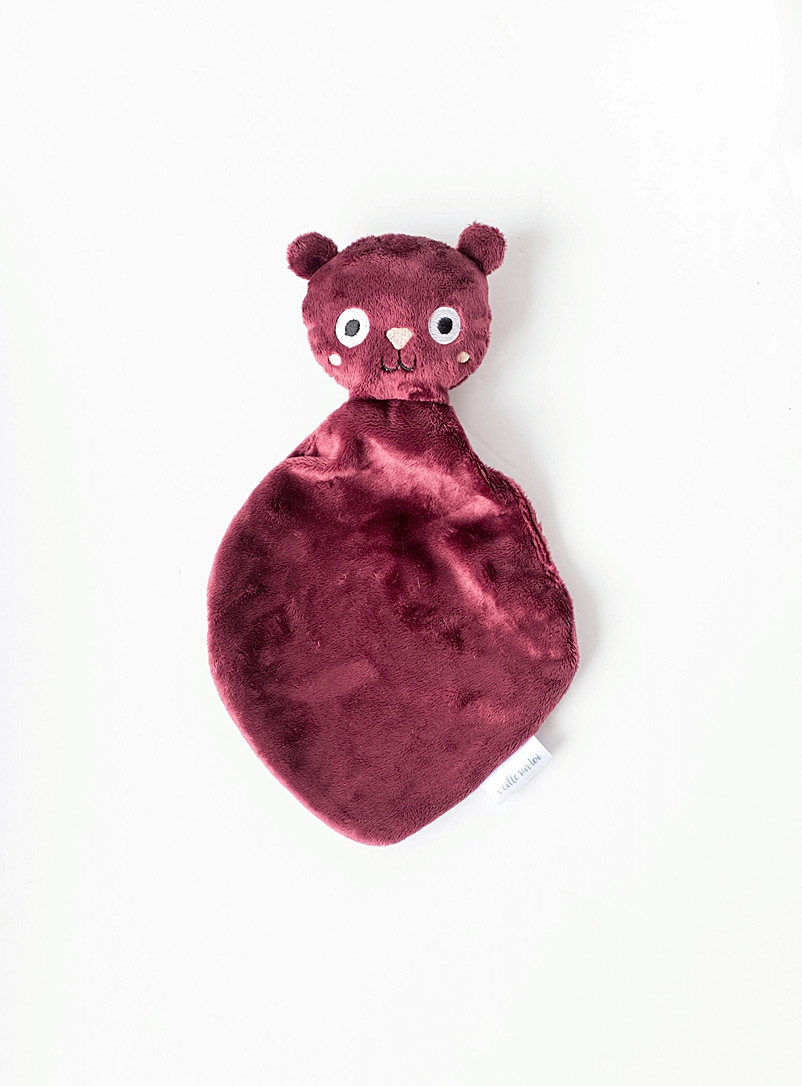 Veille sur toi Ruby Red Small plush-blanket