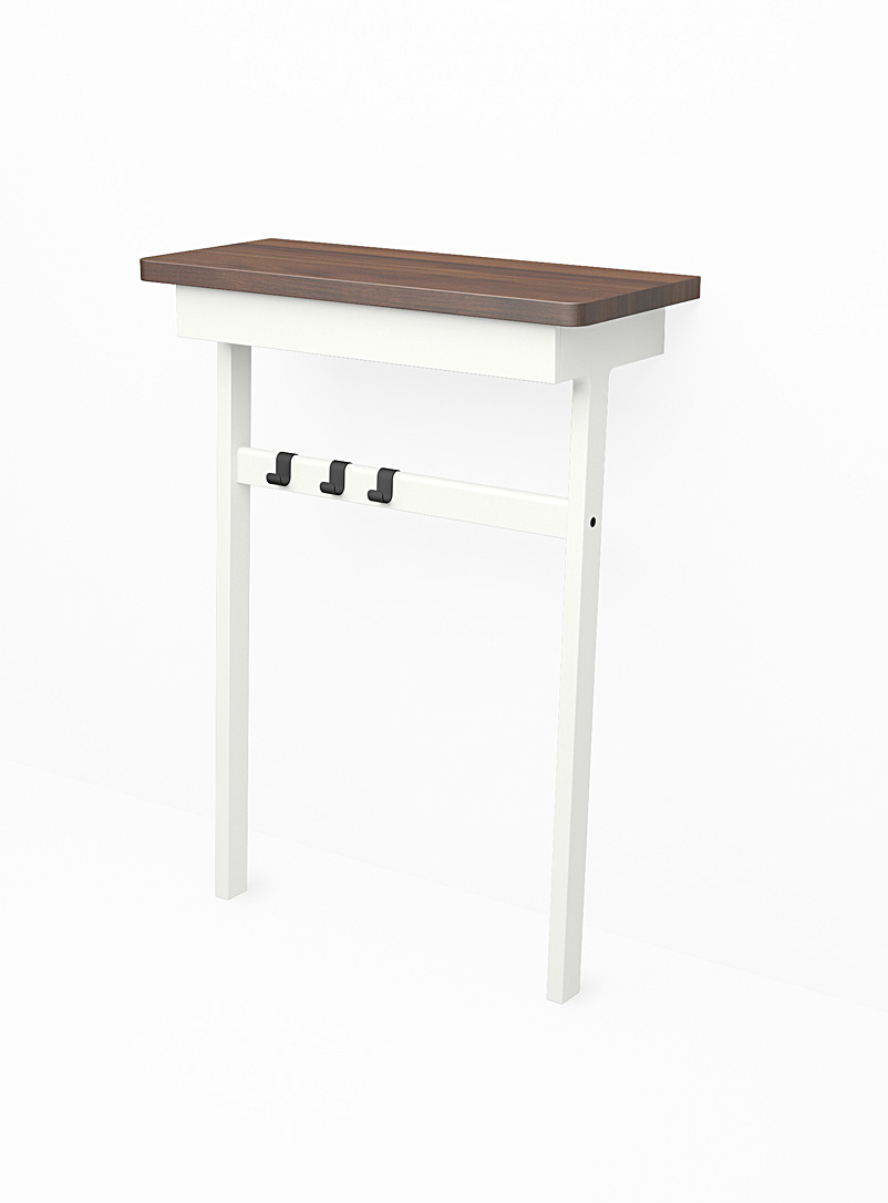 Us & Coutumes White C6 console table with drawer 2 sizes available