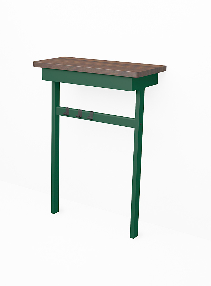 Us & Coutumes Mossy Green C6 console table with drawer 2 sizes available